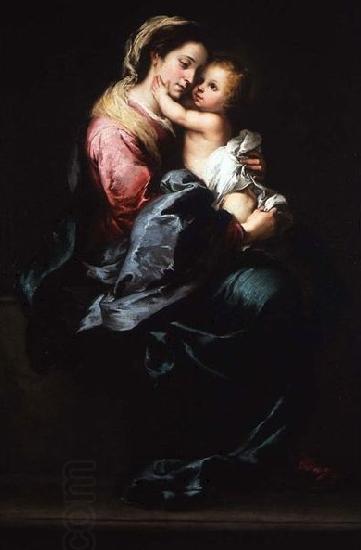 Bartolome Esteban Murillo Virgin and Child oil painting picture